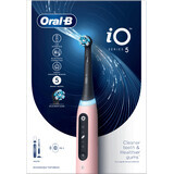 Oral-B iO5 elektrische tandenborstel Blush Pink, 1 st