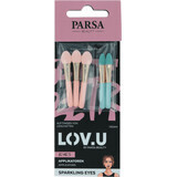 Applicatori di ombretti Parsa Beauty LOV.U, 5 pz