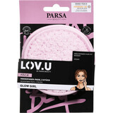 Parsa Beauty LOV.U Microvezeldoekjes, 2 stuks.