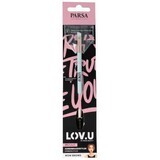 Parsa Beauty LOV.U Pennello per modellare le sopracciglia, 1 pz