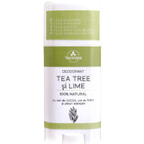 Déodorant à l'arbre à thé et au citron vert, 60g, Trio Verde