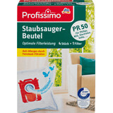 Profissimo Staubsaugerbeutel PR 50, 4 Stück