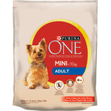 Purina One Droog hondenvoer met rundvlees en rijst, 800 g