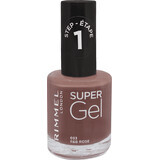 Rimmel London Super Gel Nagellack 033 R&B Rose, 12 ml