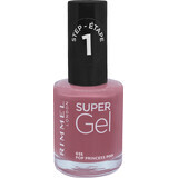 Rimmel London Vernis à ongles super gel 035 Pop princesse rose, 12 ml