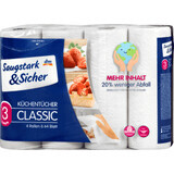 Saugstark&amp;Sicher Classic keukendoeken, 4 stuks