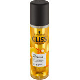 Schwarzkopf GLISS Balsamo spray per capelli all'olio nutriente, 200 ml