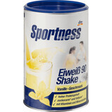Sportness Shake proteïne 90 met vanillesmaak, 350 g