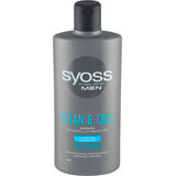Syoss Men Cool Shampoo voor mannen, 440 ml