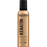 Schiuma per capelli Syoss Keratin, 250 ml