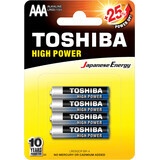 Toshiba R3-AAA batterijen, 4 stuks