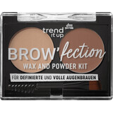 Trend !t up Brow'fection Kit cera e polvere per sopracciglia 010, 2 g