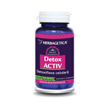 Detox Activ, 60 capsule, Herbagetica