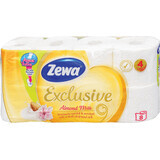 Zewa Papier hygiénique au parfum de lait d'amande, 8 pièces
