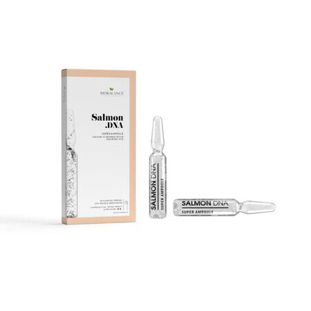 Concentrated antiaging ampoules, with hyaluronic acid from salmon caviar, Bio Balance, 10 x 2 ml