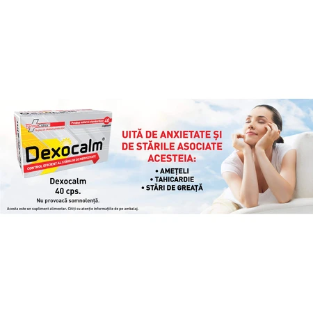 Dexocalm, 40 capsules, FarmaClass