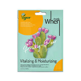 Revitaliserend en hydraterend veganistisch masker met cactusvruchtenextract voor de zeer droge of beschadigde huid, Simply When, 23 ml