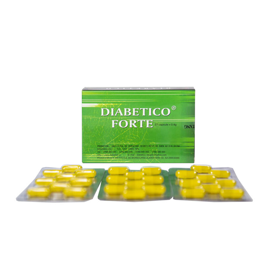 Diabetico Forte, 27 capsule, China