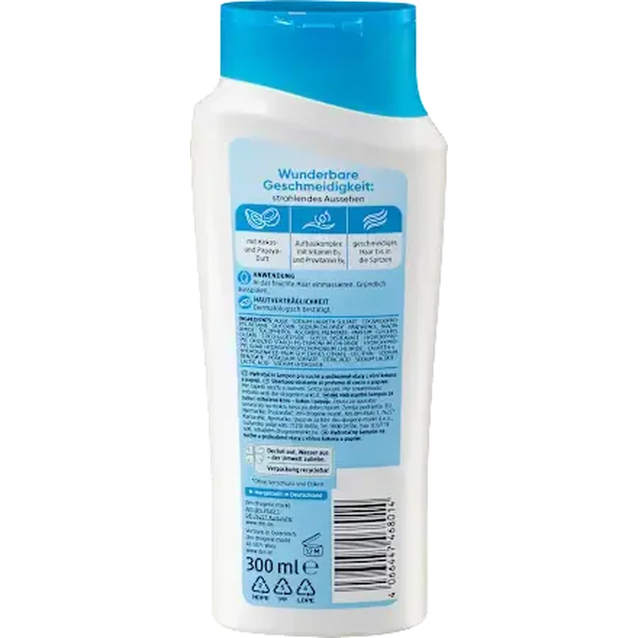 Balea Moisturizing Shampoo, 300 ml