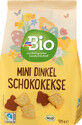 DmBio Mini biscotti al cioccolato a forma di farfalla Eco, 125 g