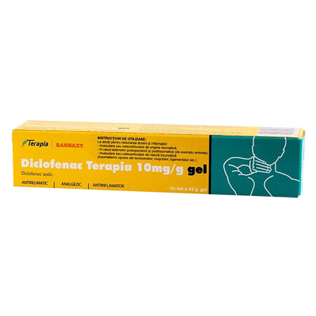 Diclofenac gel 1%, 45 g, Therapie