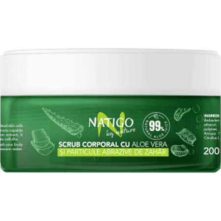 Natigo by nature Scrub cu aloe vera, 200 g