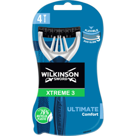 Wilkinson xtreme 3 scheermes, 4 stuks