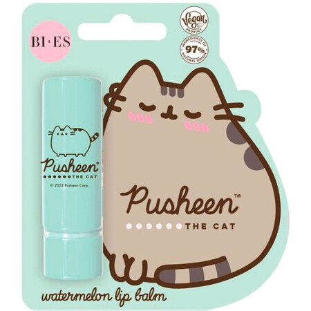 Lippenbalsem met watermeloen, 4 g, Pusheen