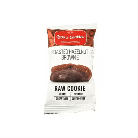 Biscotti Bio con nocciole tostate Leya's Cookies, 25 g, Leya's