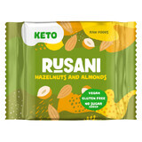 Biscuits végétaliens aux noisettes et aux amandes, 40 g, Rusani