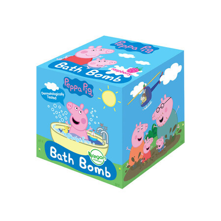 Bomba da bagno Peppa Pig per bambini, 3 anni+, 165 g, Edg