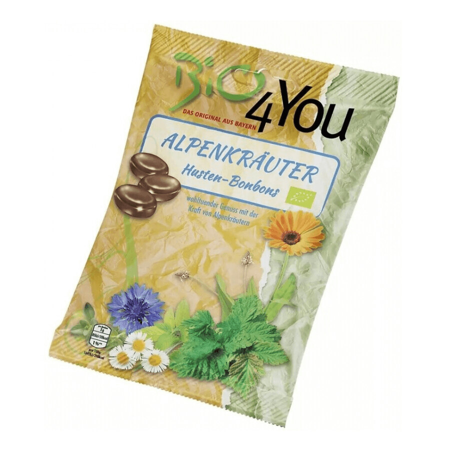 Biologische hoestdruppels met kruiden, 75 g, Bio4You