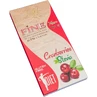Diet dark chocolate with black cherries and stevia, 63% cocoa, 80 g, Milete