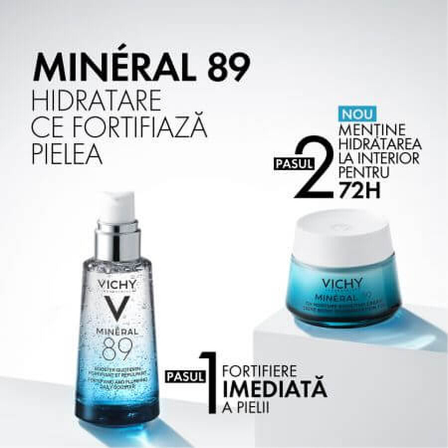 Crema idratante intensa 72h per pelli secche Mineral 89, 50 ml, Vichy