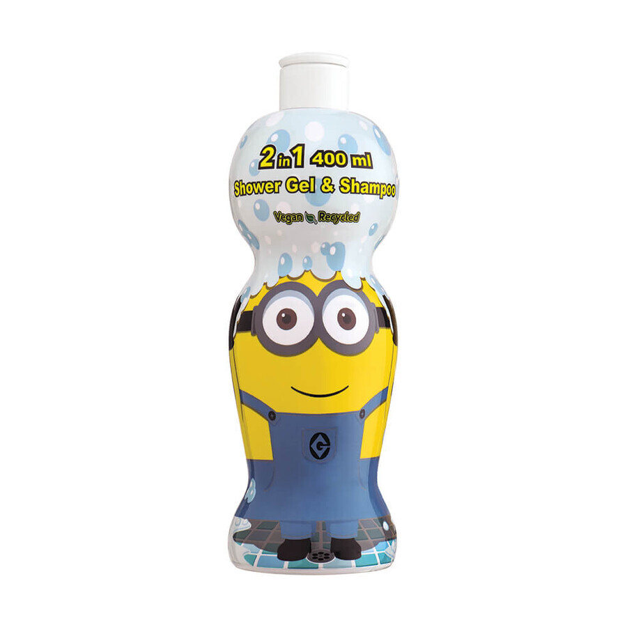 Gel douche et shampooing Minions, 400 ml, Air Val