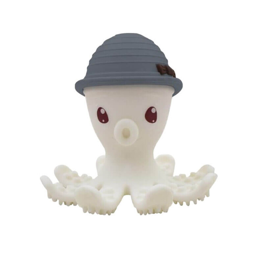 Anneau gingival en silicone Octopus, gris, Mombella