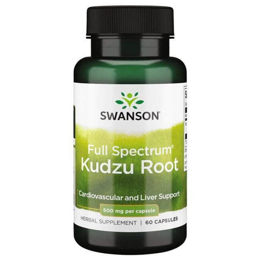 Kudzuwortel, 60 capsules, Swanson