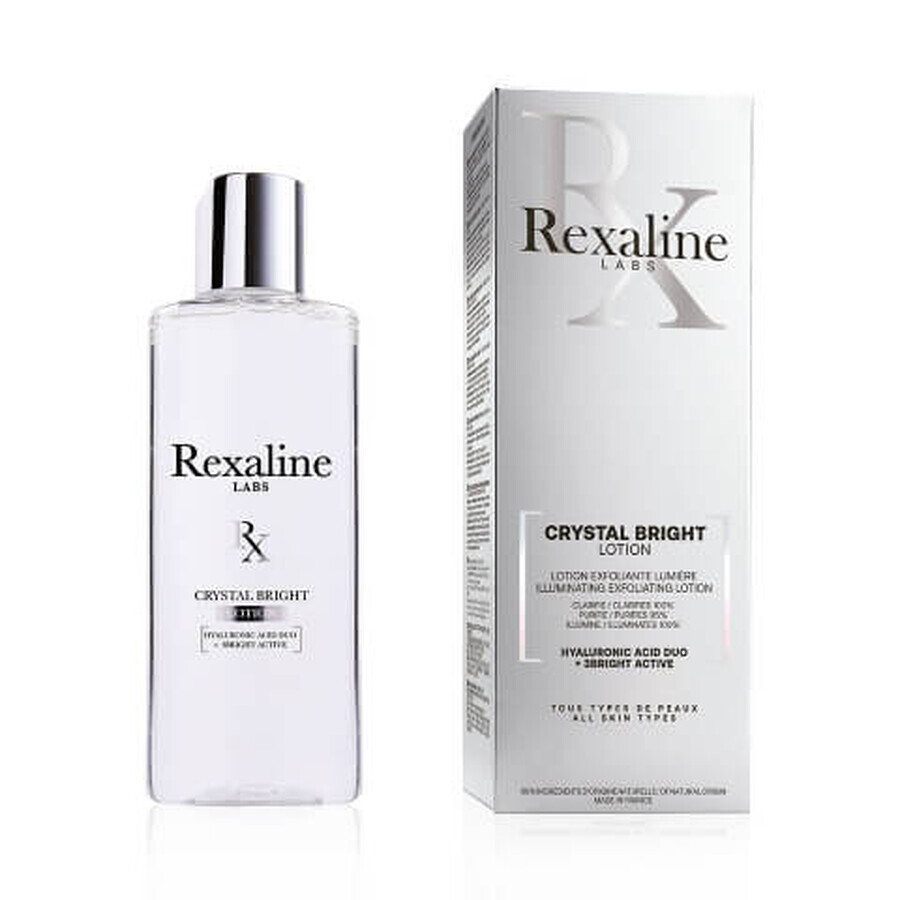 Lozione viso esfoliante Crystal Bright, 150 ml, Rexaline