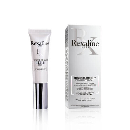 Primaire visage SPF 30 Crystal Bright, 30 ml, Rexaline