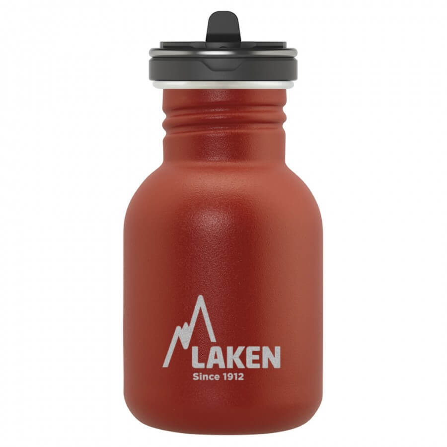 Termo de acero inoxidable Flow Cap, 500 ml, Rojo, Laken