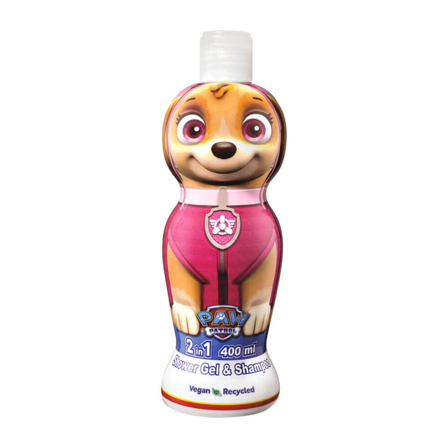 Paw Patrol Skye Shampoo und Duschgel, 400 ml, Air Val