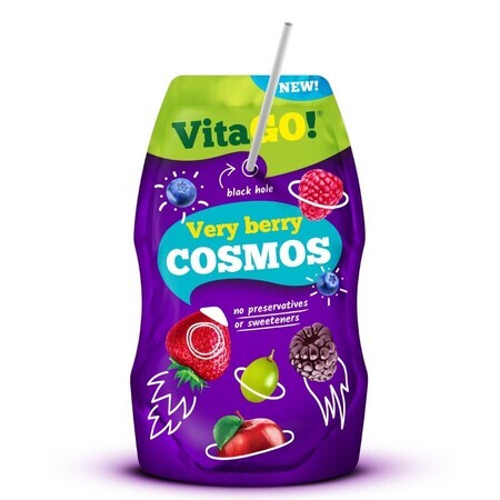 Mix di succhi di frutti di bosco, 200 ml, Vitago