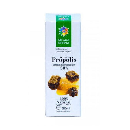 Tintura di propoli, 20 ml, Steaua Divina