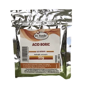 Boric Acid, 50 g, Dr. Family