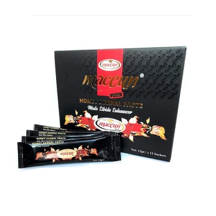 Maccun Honingpasta voor potentie, 12 zakjes x 12 g
