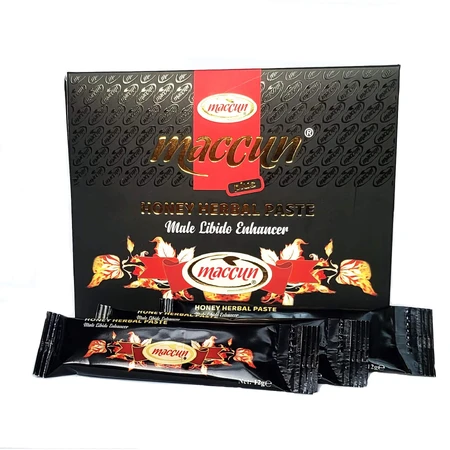 Maccun Honingpasta voor potentie, 12 zakjes x 12 g