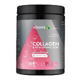 Collagen HA Active Line Poudre instantanée aromatisée à la framboise, 600 g, Adams