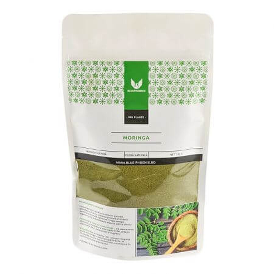 Poudre de moringa naturelle, 100 g, Blue Pheonix