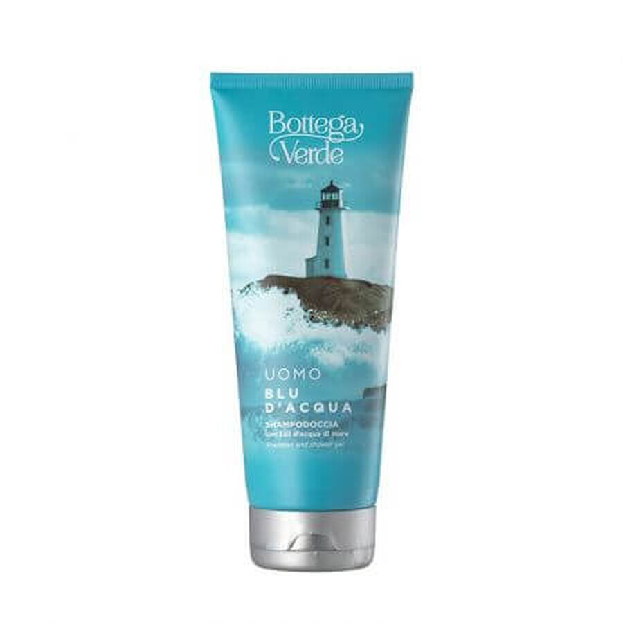 Bottega Verde 2 en 1 Shampooing et gel douche hydratants aux sels marins 200 ml