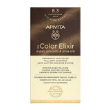 My Color Elixir hair dye, Light Blonde Gold N8.3, 155 ml, Apivita